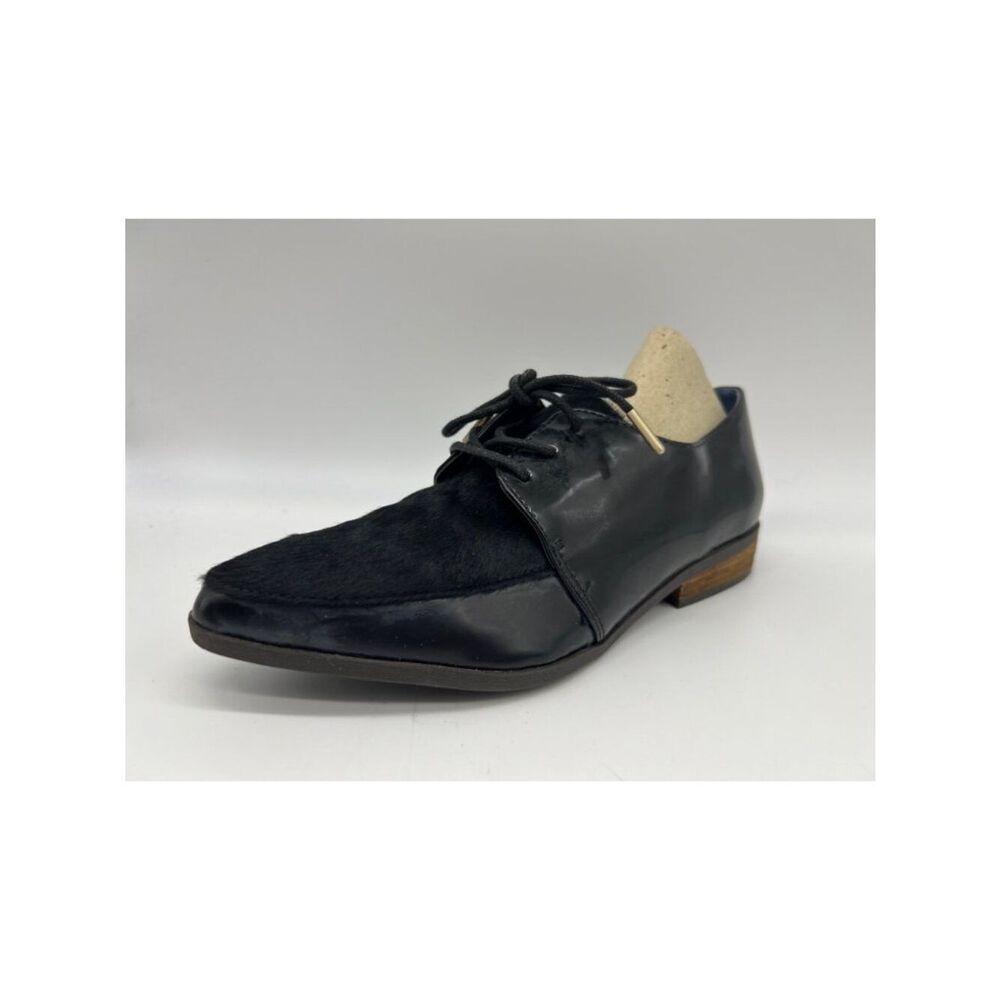 Dr. Scholl's Women's Equal Oxford (Black Patent/Pony) Size 7M